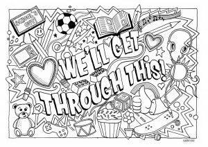 “We’ll Get Through This” Coloring Contest