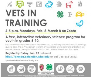 Vets in Training : a free, interactive veterinary science program for youth in grades 6-10