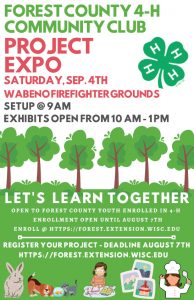 4-H Project Expo