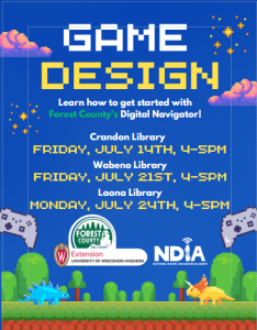 “It’s Game Time” Game Design Program