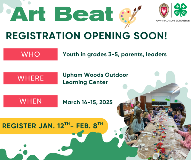 Wisconsin 4-H ArtBEAT!
